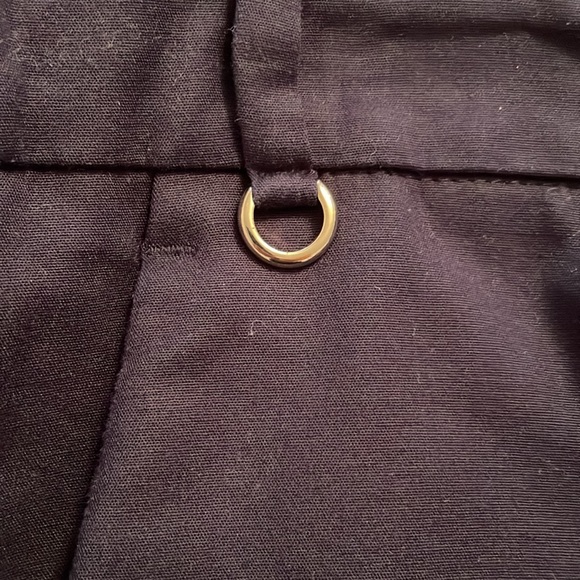 Zara cotton women’s trouser un navy size 42 or 10 - Picture 5 of 5